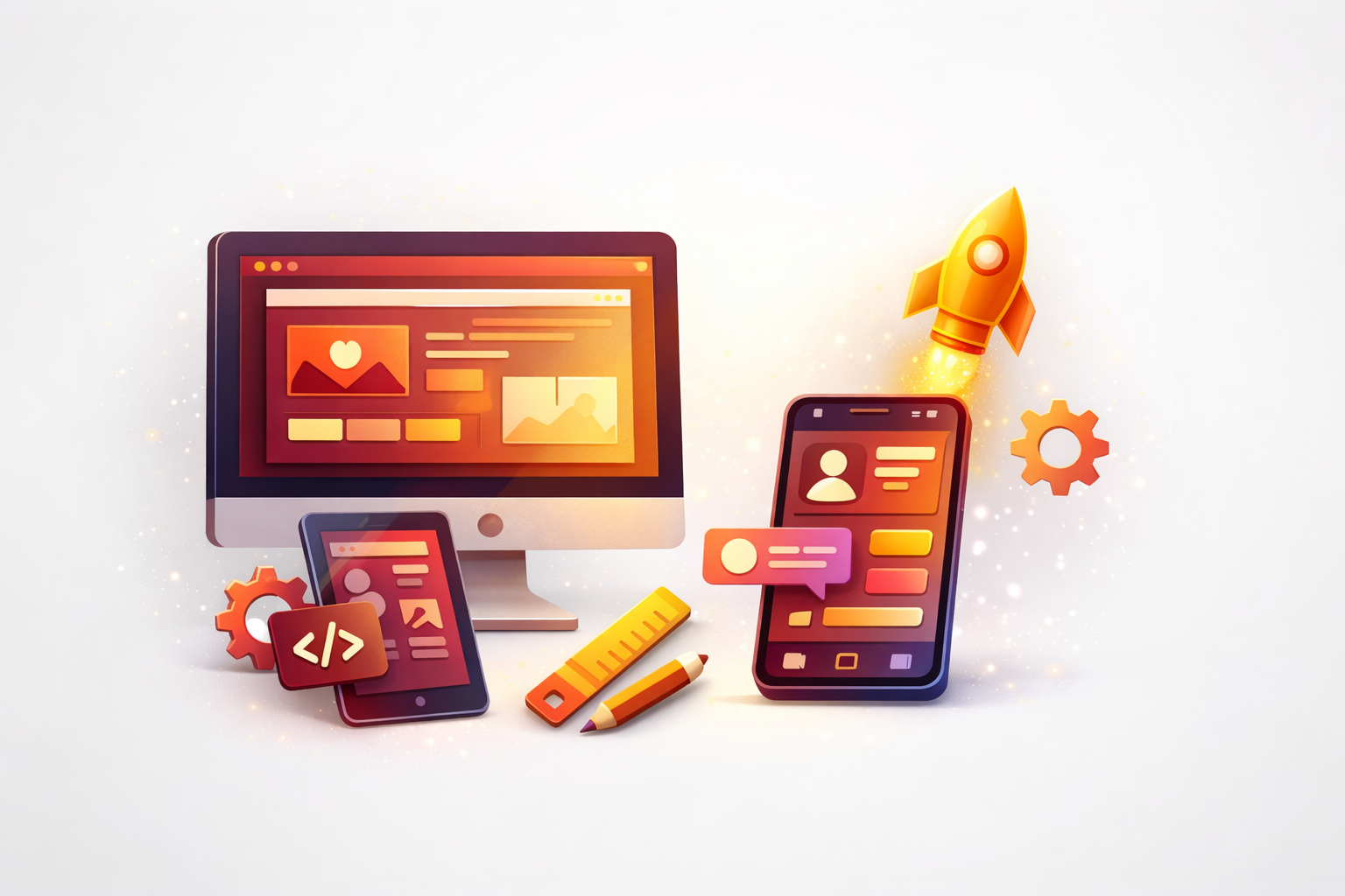 تصميم وبرمجة التطبيقات ومواقع الانترنت